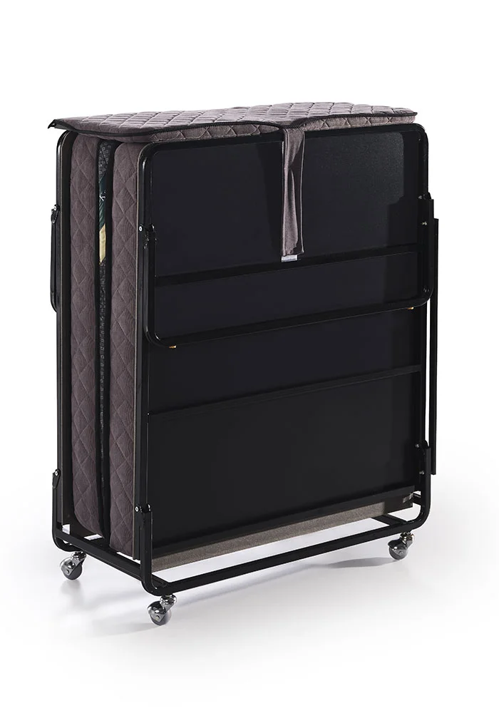 Yaylı Yataklı Katlanır Somya Black Lux Collection