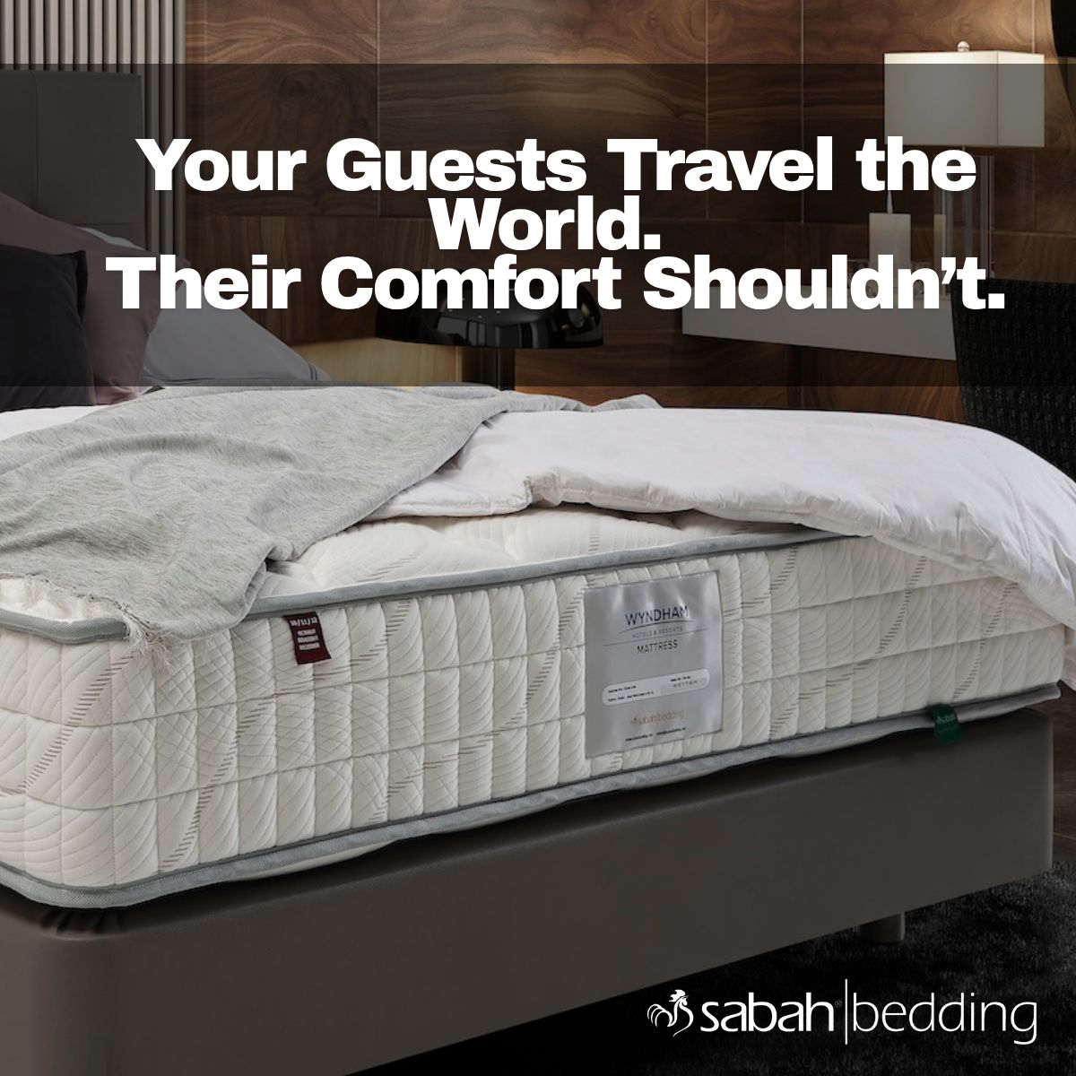 No matter the destination, comfort should always feel the same.