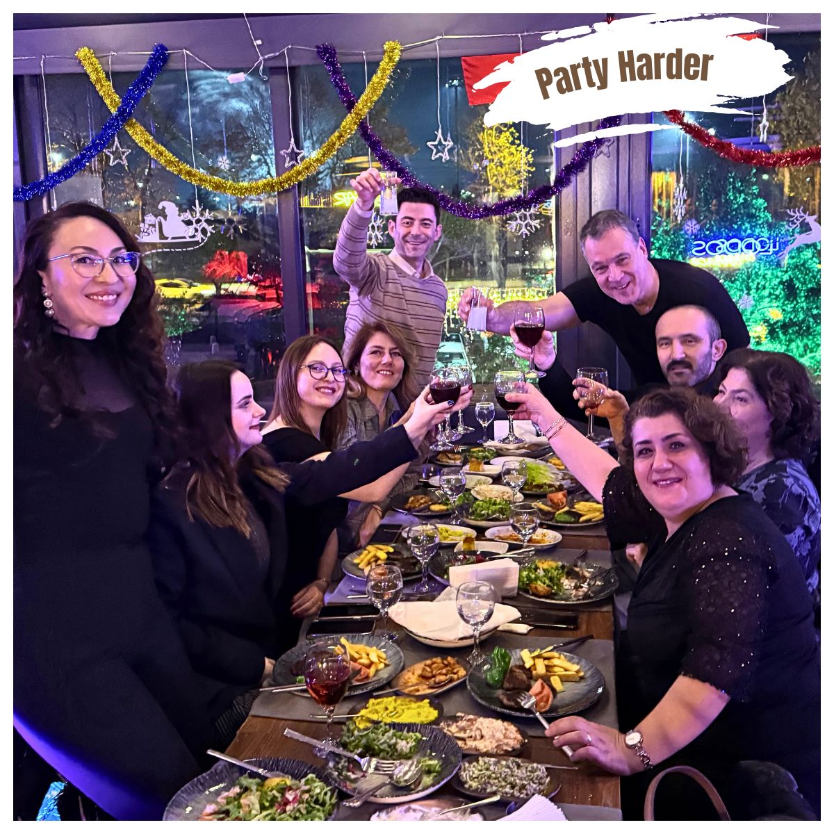 Work Hard. Party Harder.